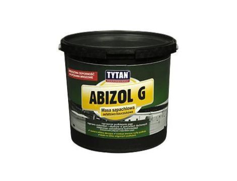 ABIZOL G MASA SZPACHLOWA BITUMICZNA 5KG