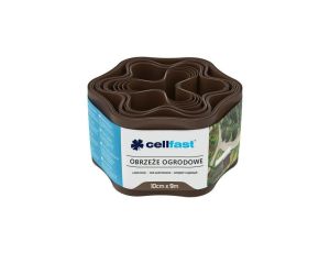 OBRZEŻE OGRODOWE BRĄZOWE 10CM*9M