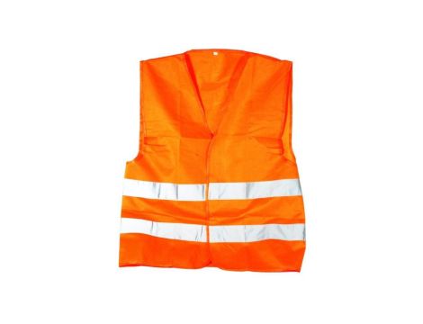 KAMIZELKA ODBLASKOWA POMARAŃCZOWA XXL