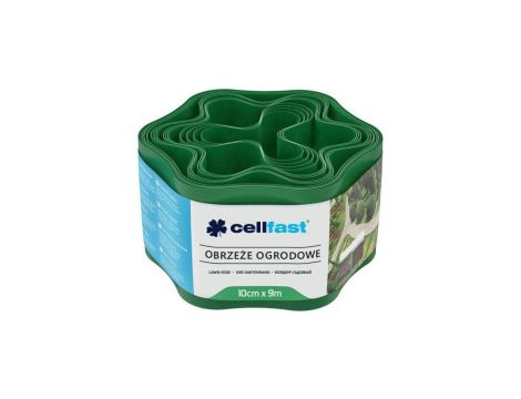 OBRZEŻE OGRODOWE ZIELONE 10CM*9M