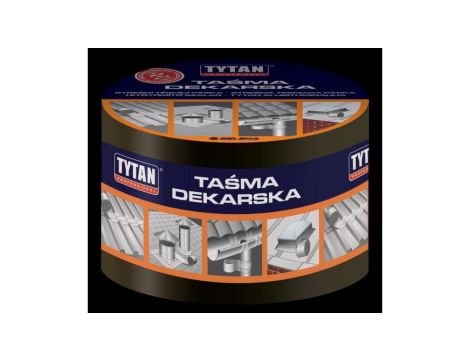 TAŚMA USZCZELNIAJĄCA DEKARSKA 10CM*10MB ANTRACYT / C. BRĄZ