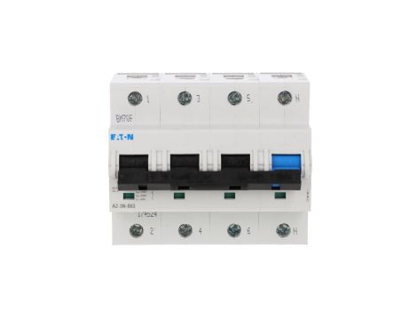 Wyłącznik nadprądowy 3P+N B 63A 25kA AC AZ-3N-B63 174524