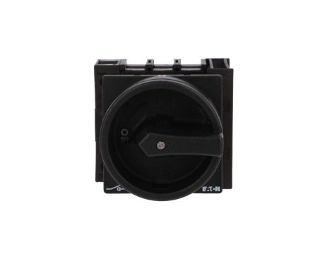 Rozłącznik 40A 3P+N 1Z+1R natablicowy czarna rączka z blokadą P1-40/EA/SVB-SW/N/HI11 199901