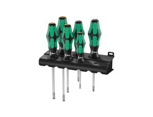 ZESTAW WKRĘTAKÓW KRAFTFORM LASERTIP + WIESZAK, 6CZ