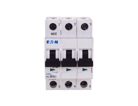 Wyłącznik nadprądowy 3P B 15A 15kA AC FAZ B15/3 278846