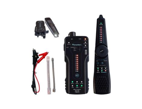 Szukacz par przewodów Lokalizator kabli Wire Tracker z testerem kabli RJ45 FORSCHER FS8115