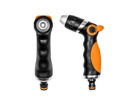 Zraszacz pistoletowy do nawadniania, podlewania trawy ogrodowy metalowy regulowany BLACK LINE Bradas