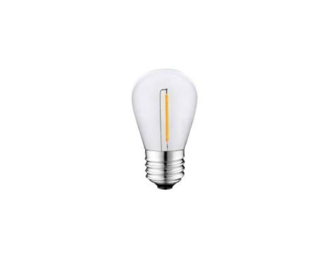 Żarówka E27 filament led 1W RETRO ST45 2700K ciepła biała