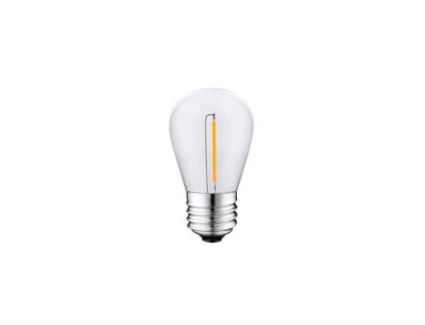 Żarówka E27 filament led 0,5W RETRO ST45 2700K ciepła biała