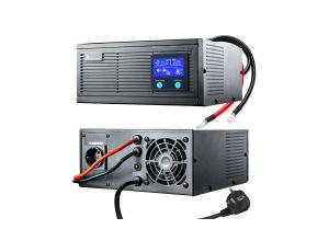 Inwerter Czysta sinusoida, napięcie akumulatora 24VDC Extralink Piorun 2000VA/1600W