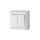 Łącznik świecznikowy, podwójny, natynkowy, IP20, biały, GAO 20454