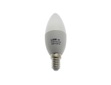 Żarówka LED C37 świeczka 6W E14 230V