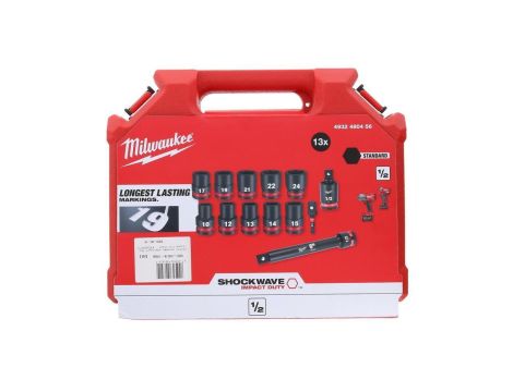 Zestaw nasadek udarowych Shockwave 1/2 13szt.. 4932480456