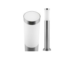 Lampa Ogrodowa Zewnętrzna E27 INOX SŁUPEK 65cm Lilium Lumiled