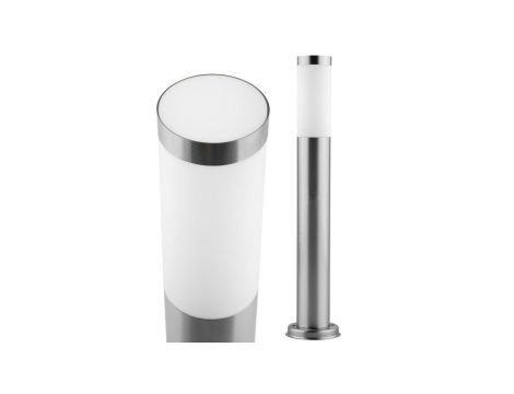Lampa Ogrodowa Zewnętrzna E27 INOX SŁUPEK 65cm Lilium Lumiled