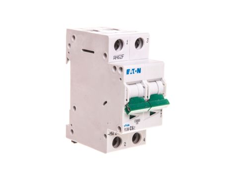 Wyłącznik nadprądowy 2P C 6A 10kA AC PLSM-C6/2-MW 242399