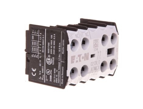 Styk pomocniczy 2R montaż czołowy 02DILE 010240