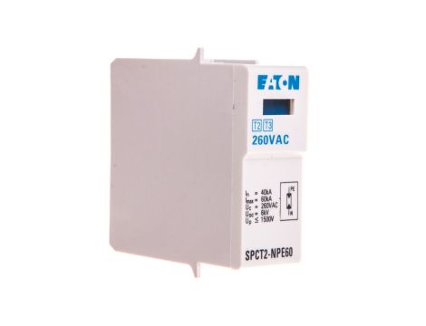 Wkład ogranicznika przepięć Typ T2 30kA 260V AC NPE SPCT2-NPE60 167617