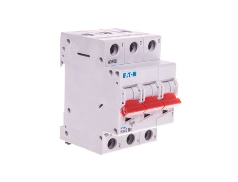 Wyłącznik nadprądowy 3P C 10A 10kA AC PLSM-C10/3-MW 242470