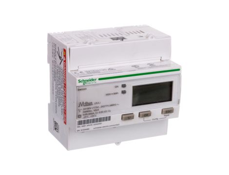 Licznik energii elektrycznej 1/3-fazowy 5A przekładnik 100-277/173-480V kl.0,5S/C M-Bus MID taryfowy cyfrowy iEM3235 A9MEM3235