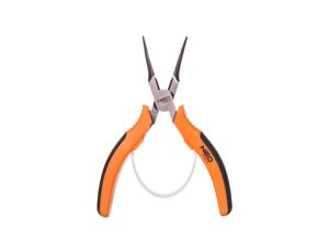 Szczypce precyzyjne wydłużone wygięte 140mm 01-103