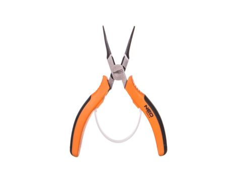 Szczypce precyzyjne wydłużone wygięte 140mm 01-103