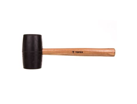 Młotek gumowy 680g śr. 63mm trzonek drewniany 02A345