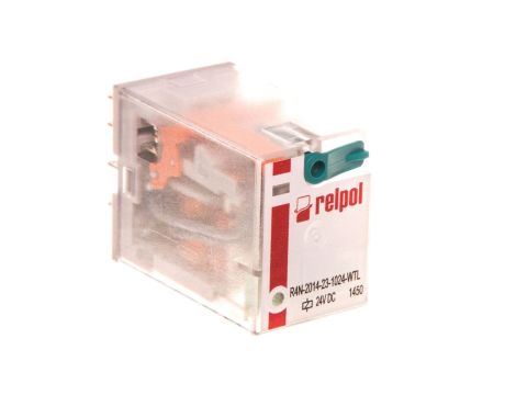 Przekaźnik przemysłowy 4P 24V DC AgNi R4N-2014-23-1024-WTL