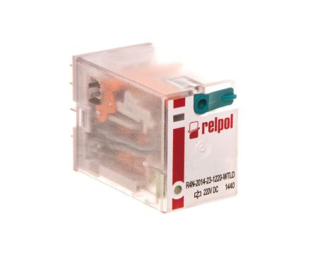 Przekaźnik przemysłowy 4P 220V DC AgNi R4N-2014-23-1220-WTLD