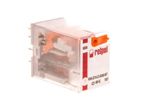 Przekaźnik przemysłowy 4P 48V AC AgNi R4N-2014-23-5048-WT