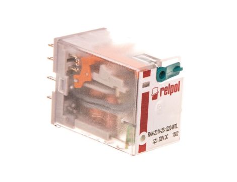 Przekaźnik przemysłowy 4P 220V DC AgNi R4N-2014-23-1220-WTL 860673