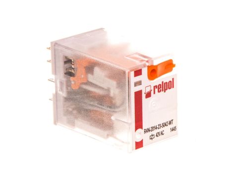 Przekaźnik przemysłowy 4P 42V AC AgNi R4N-2014-23-5042-WT 860674