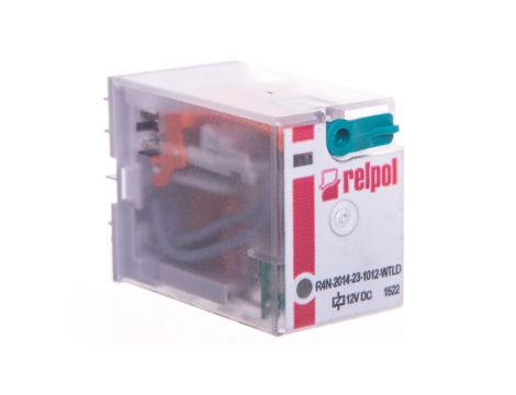 Przekaźnik przemysłowy 4P 12V DC AgNi R4N-2014-23-1012-WTLD 860934