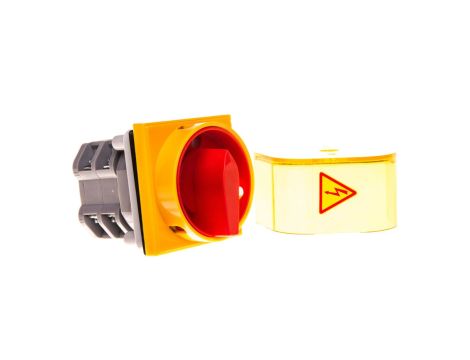 Rozłącznik z czołem żółto-czerwonym IP65 ŁK16RGP08