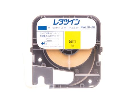 Taśma samoprzylepna poliestrowa 9mm LM-TP309Y żółta E04ZP-04020200601 /8m/