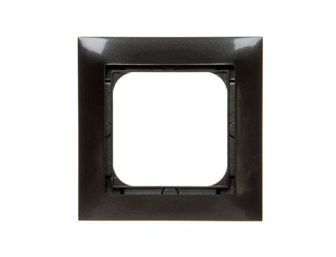 IMPRESJA Ramka pojedyncza antracyt R-1Y/50