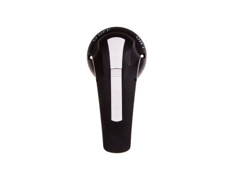 Pokrętło czarne do rozłączników GE025, GE315, GE0400, GE0251T4, GE0315T4, GE0400T4, przełączanie bezpośrednie GEX66ND