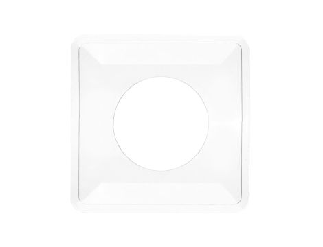 Osłona ściany pojedyncza transparentna tworzywo pozioma 2100-02