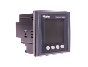 Miernik parametrów sieci (U, I, P, Q, f, PF, E) 5/1A przekładnik 100-415V AC Ethernet Modbus MID tablicowy 96x96mm METSEPM5561