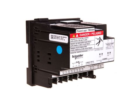 Miernik parametrów sieci (U, I, P, Q, f, PF, E) 5/1A przekładnik 100-415V AC Ethernet Modbus tablicowy 96x96mm METSEPM5563