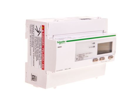 Licznik energii elektrycznej 1/3-fazowy 125A 100-277/173-480V kl.1/B Modbus MID taryfowy cyfrowy modułowy A9MEM3355