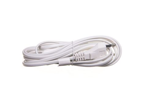 Przewód przyłączeniowy wyłącznikiem KF-HK-1 H03VVH2-F 2x0,75 3m biały S08273