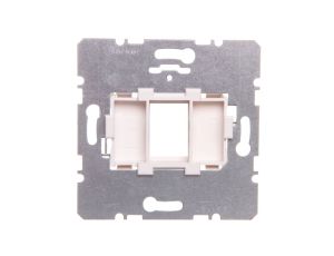 Berker R.1/R.3 Płytka nośna pojedyncza z białym elementem mocującym mechanizm 454002