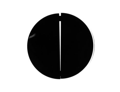 Berker R.1/R.3 Klawisz podwójny do łącznika czarny 16232045