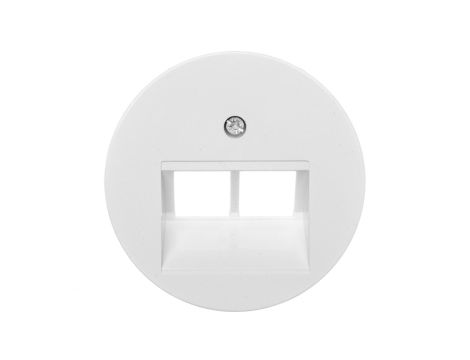 Berker R.1/R.3 Element centralny do gniazda przyłączeniowego UAE biały 14092089