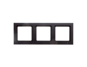 Berker Q.3 Ramka potrójna antracyt, aksamit 10136096