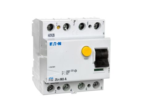 Wyłącznik różnicowoprądowy 4P 25A 0,03A typ A PFIM-25/4/003-A-MW 235435