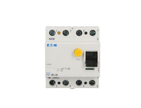 Wyłącznik różnicowoprądowy 4P 40A 0,3A typ AC PFIM-40/4/03-MW 235412