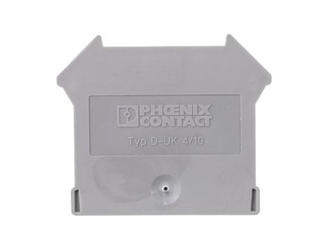 Ścianka końcowa szara D-UK 4/10 3003020