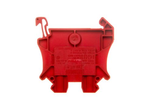 Złączka przelotowa 0,14-6mm2 czerwona UT 4 RD 3045127